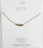 Lumiela Name Necklaces