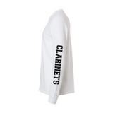 EHHS Band Dad long sleeve (PRINTED SLEEVES-WHITE)