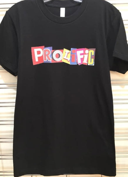 PROLIFIC Magazine Print T-shirt
