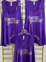 UR Contoured Purple Hi-Lo Tank