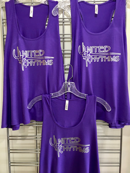 UR Contoured Purple Hi-Lo Tank